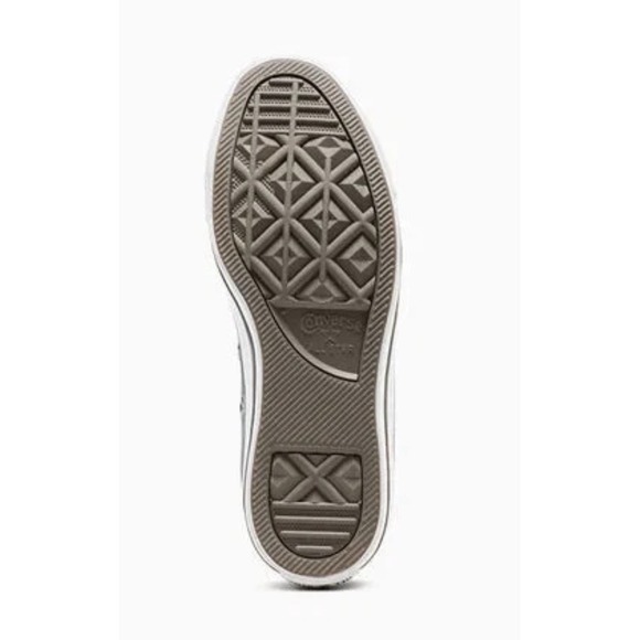 CONVERSE Chuck Taylor ALL STAR HI Metallic Silver A14875C Prom W 9 M 7 - Picture 7 of 8